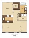 1 Bedroom, 1 Bathroom